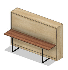 COLZZA Horizontal Wall bed with Table