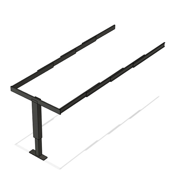 COLZZA Cabinet Pullout Table