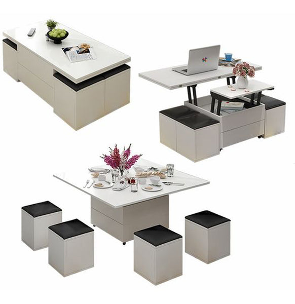 KONVERTO Coffee cum Dining Table