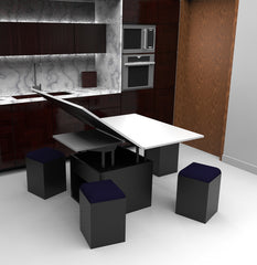 KONVERTO Coffee cum Dining Table