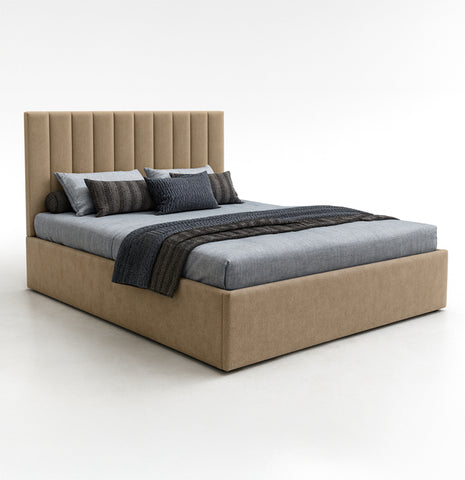 Konverto Equiline Upholstered Bed with Headboard