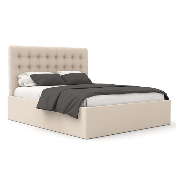 Konverto Hoccao Upholstered Bed with Headboard