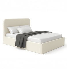 Konverto Lucida Upholstered Bed with Rounded Headboard