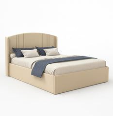 Konverto Arco Upholstered Bed with Curved Headboard