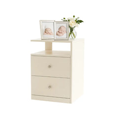 Bedside Table with Display Shelf