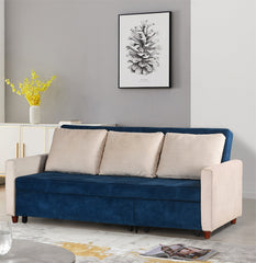 KONVERTO Three Seater Sofa Bed