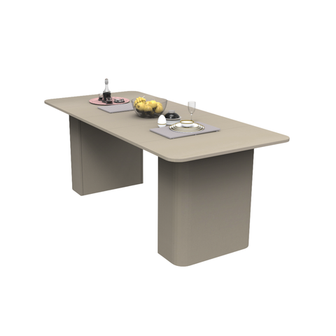 Mighty Extendable Dining Table – Beige