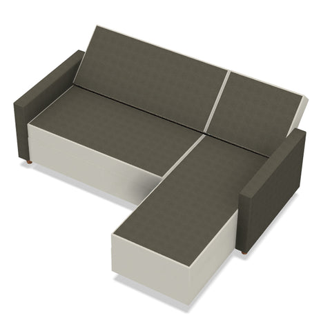 COLZZA Sofa Bed Mechanism – Three Seater with Storage