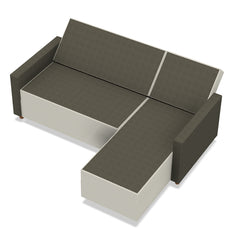 COLZZA Sofa Bed Mechanism – Three Seater with Storage