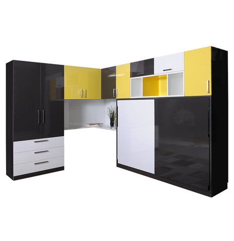 KONVERTO Pro Series Horizontal Wall bed Double