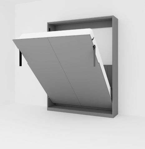 KONVERTO NEO Series – Vertical Wall Bed Queen Size Gothic Gre