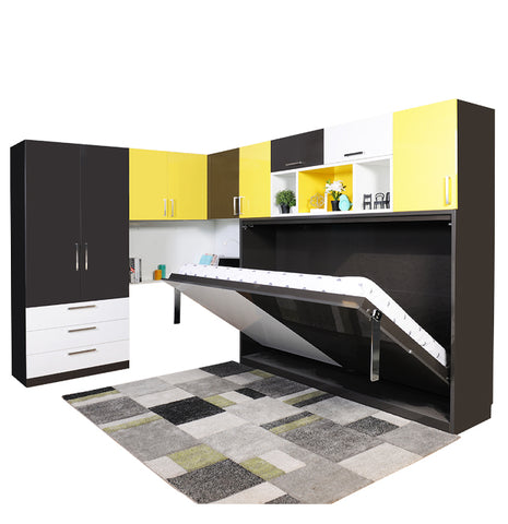 KONVERTO Pro Series Horizontal Wall bed Double