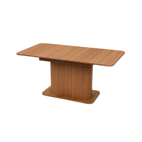 Infinity Dining Table with Fluted Pedestal Base