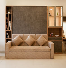 KONVERTO Pro Series Vertical Wall bed Queen With Sofa