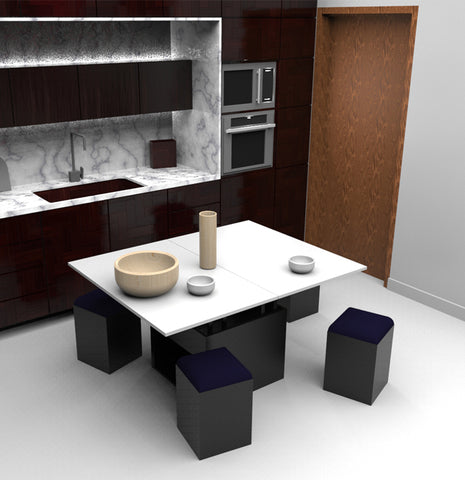 Konverto  Coffee cum Dining Table