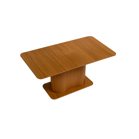 Infinity Dining Table with Fluted Pedestal