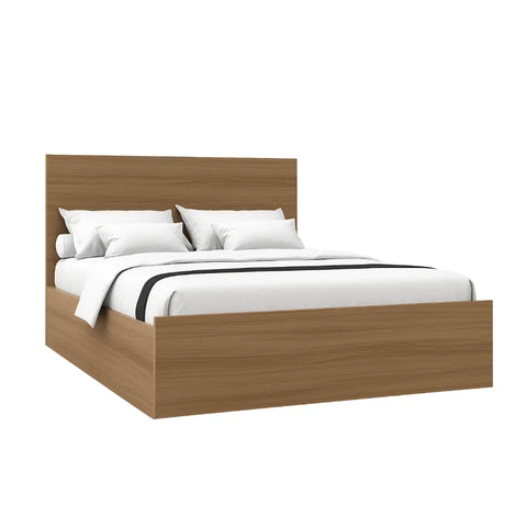 Contemporary Wooden Queen Size Bed